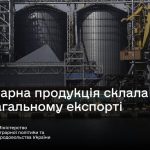 Украина вышла на довоенный уровень экспорта аграрной продукции