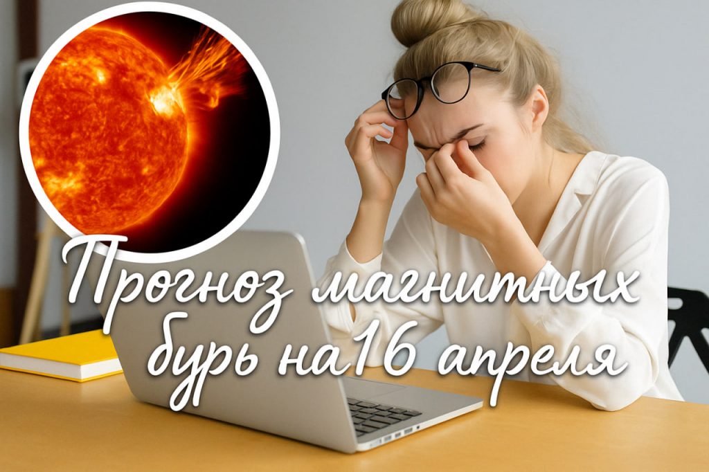 Какой будет геомагнитная активность 16 апреля