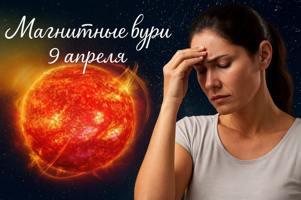 Какими будут магнитные бури 9 апреля