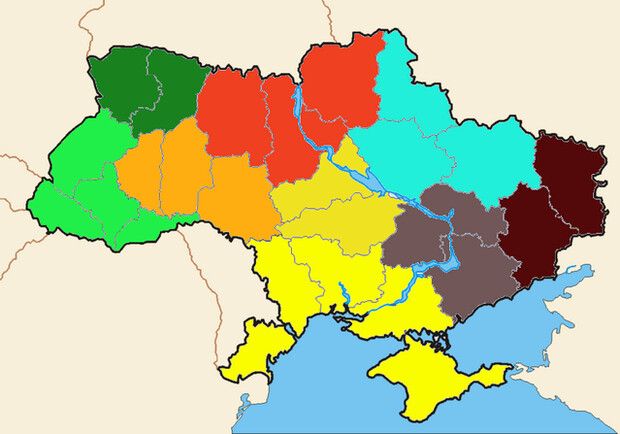 Украину планируют поделить на 9 статистических макрорегионов: что изменится с их появлением