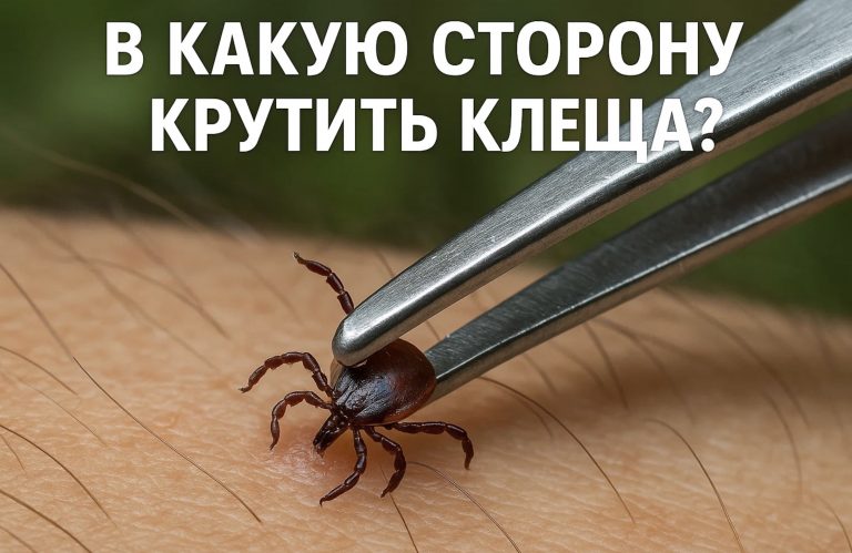 В какую сторону крутить клеща при удалении: советы экспертов для безопасной процедуры