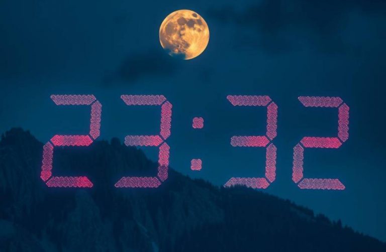Узнайте, что значит время 23:32 на часах по нумерологии: скрытый смысл зеркальных чисел, послание ангелов и толкование для судьбы.