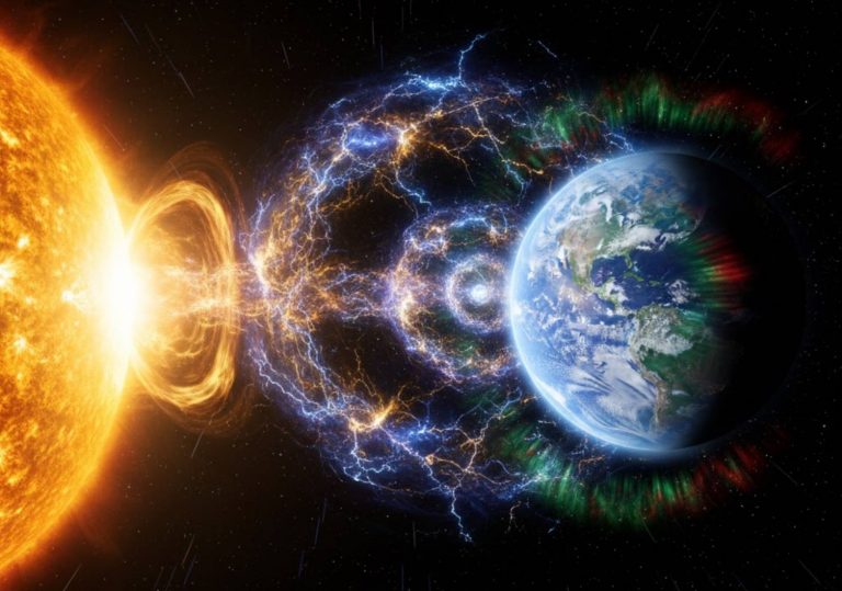 Прогноз магнитных бурь на 27 августа 2026 года: ожидаемый индекс Kp, время усиления геомагнитной активности и данные NOAA о вероятности бури.