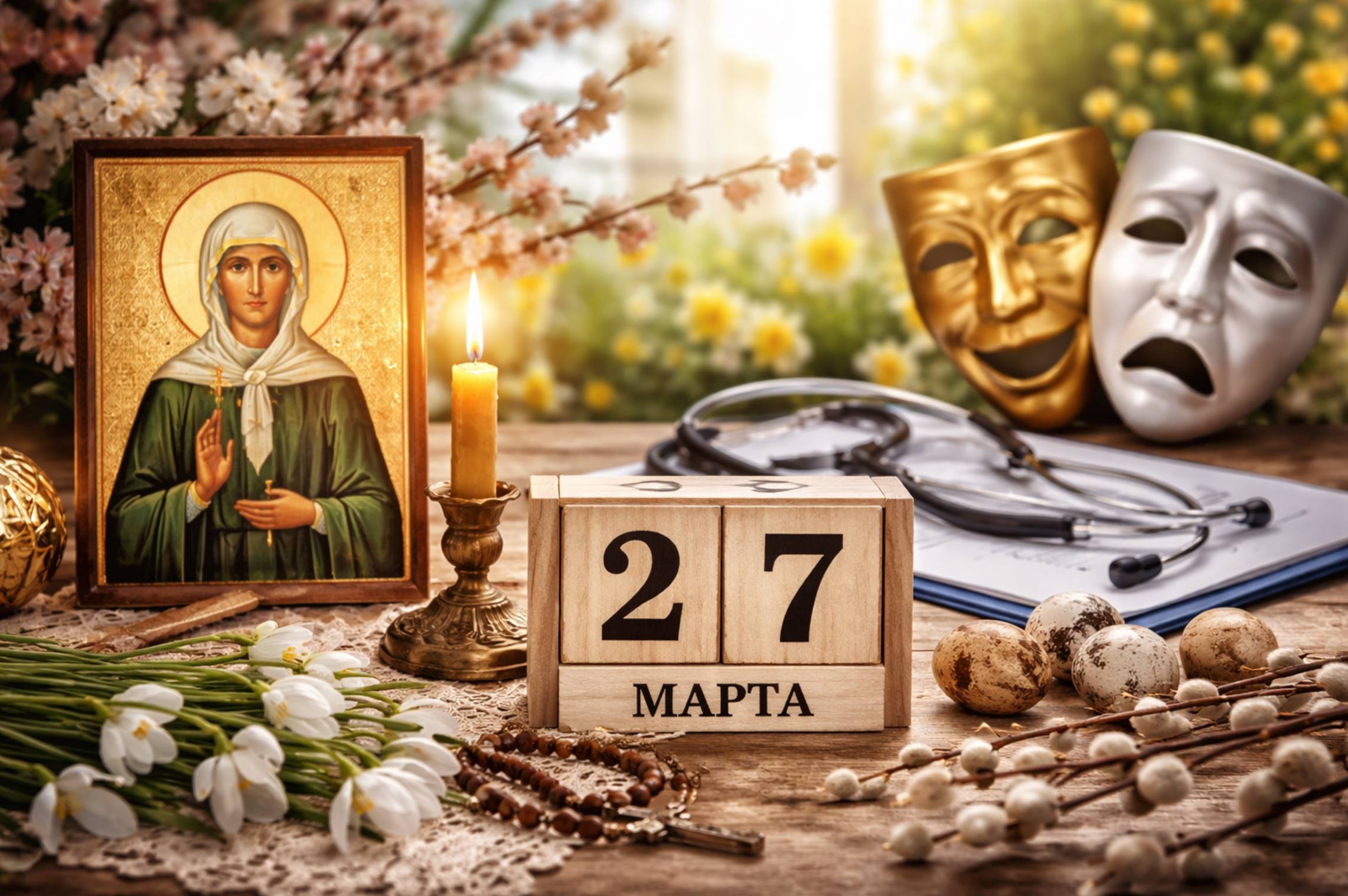 Какой праздник 27 марта 2026 года в Украине: церковный календарь, приметы и международные даты