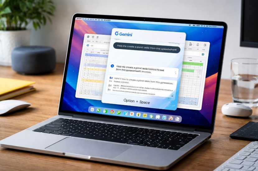 Google выпустила Gemini для macOS с быстрым вызовом и анализом экрана