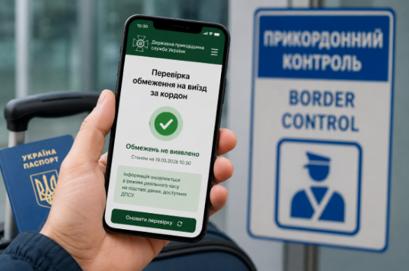 Проверить запрет на выезд за границу онлайн теперь можно через личный кабинет ГПСУ