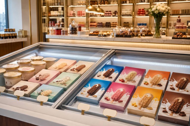 Roshen начала выпуск мороженого под брендами Lacmi и Milky Splash. Новый продукт будет продаваться только в фирменных магазинах компании.