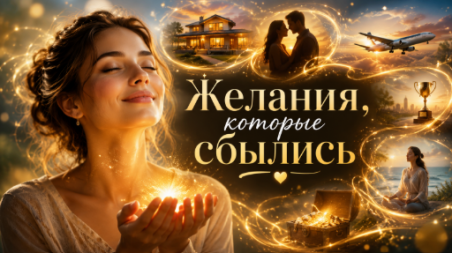 Желания, которые сбылись: реальные истории и 7 правил, как формулировать мечту правильно