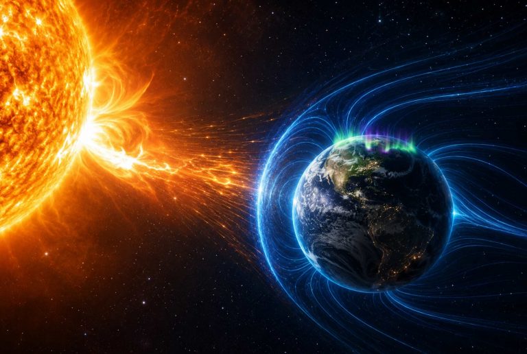 Магнитные бури 8 сентября 2026 года: прогноз NOAA, ожидаемый индекс Kp, время пика геомагнитной активности и вероятность слабой бури уровня G1.
