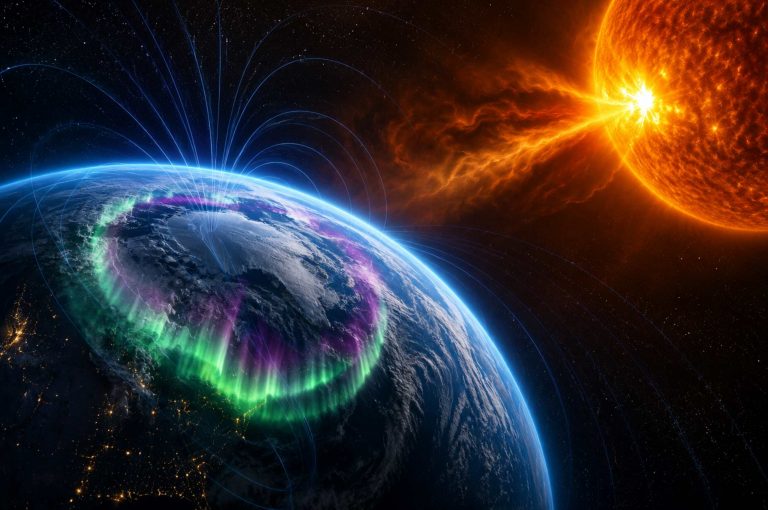 Прогноз магнитных бурь на 24 июля 2026 года: почасовой Kp-индекс, время пика, интенсивность возмущений и рекомендации для метеочувствительных людей.