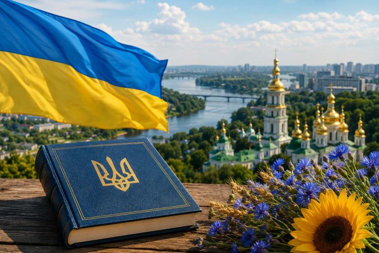28 июня 2026 Украина отмечает День Конституции. Узнайте историю праздника, значение Основного Закона и выберите поздравления для родных.