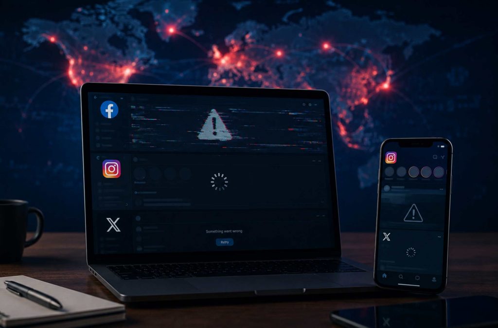 Пользователи Facebook, Instagram и X сообщили о глобальном сбое 19 июля. Узнайте, какие версии соцсетей не работают и что известно о причинах.