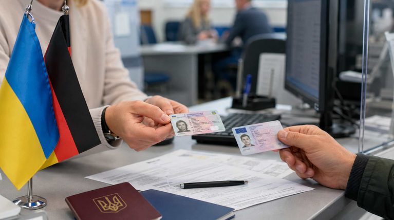 Как обменять украинские права на немецкие без экзаменов в Германии в 2026 году: документы, цена, сроки, онлайн-запись и пошаговая инструкция.