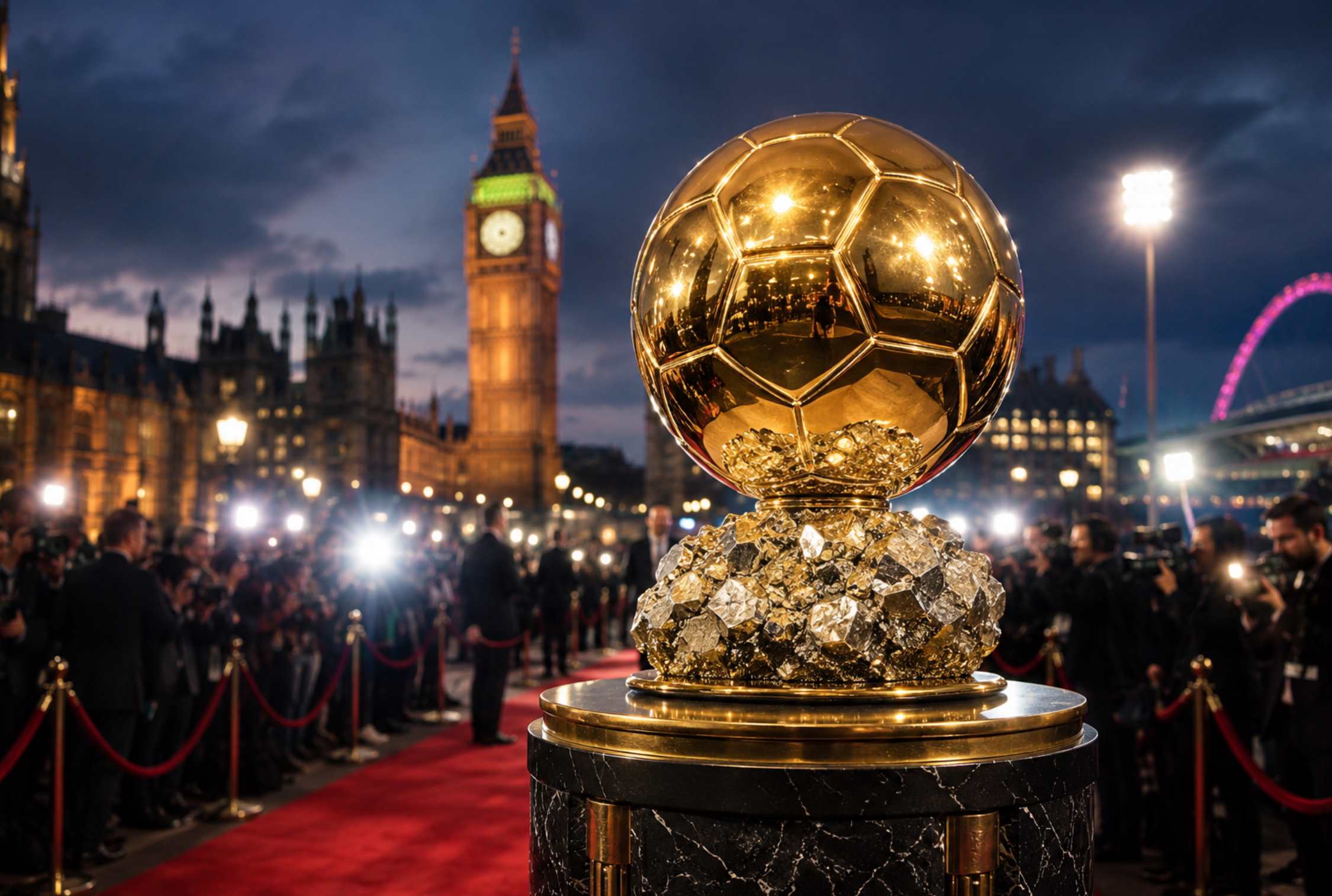 France Football назвал дату «Золотого мяча-2026»: церемония пройдет в Лондоне